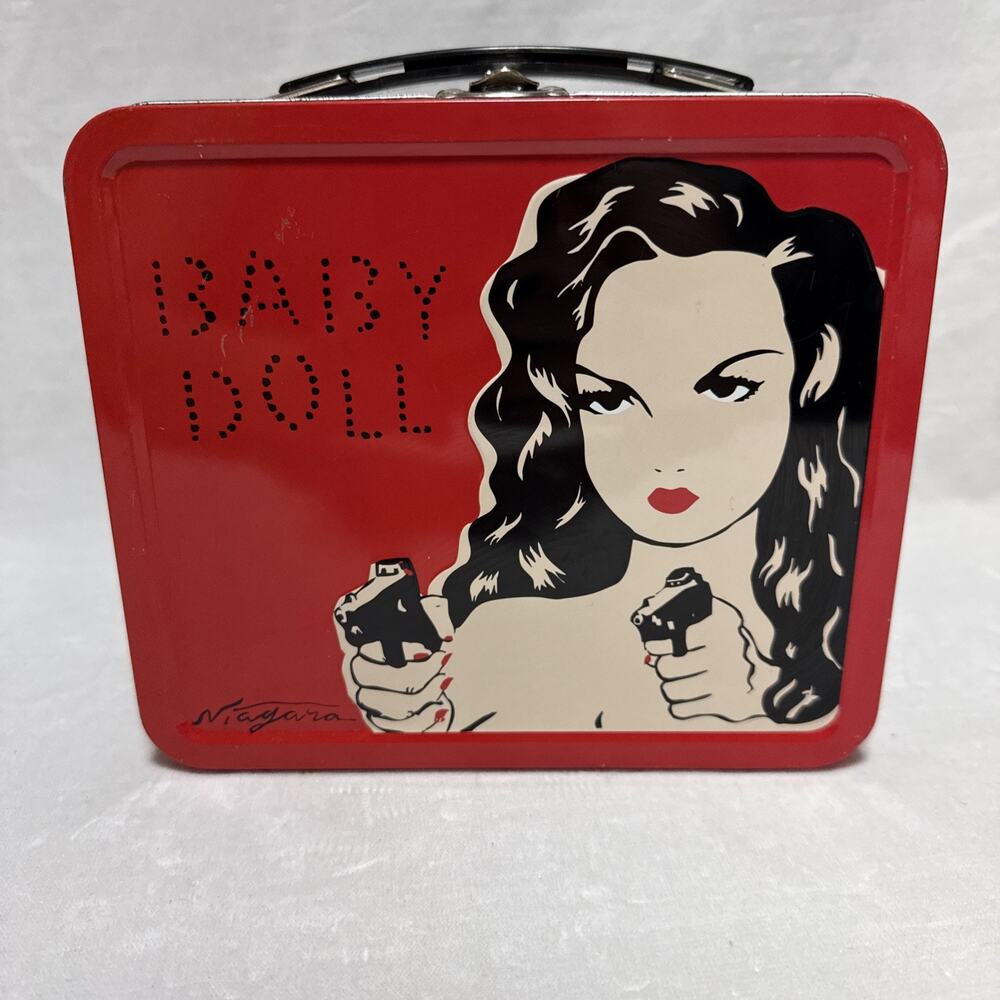 Baby Doll Hot Lunchbox Series #1 La-La Land Gallery 2006 Signed Niagara #10/100